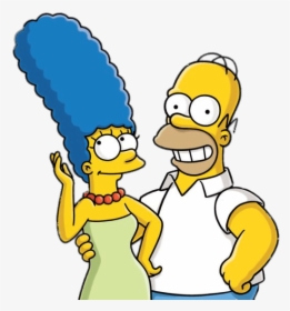 Homer And Marge Simpson - Simpsons Face Swap, HD Png Download, Transparent PNG