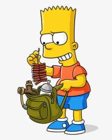 Bart Simpson - Simpsons World On Fxx, HD Png Download, Transparent PNG
