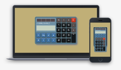 Calculator App Preview - Mobile Phone, HD Png Download, Transparent PNG