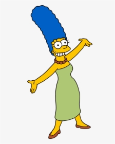 Simpsons Png Transparent - Marge Simpson Transparent Background, Png Download, Transparent PNG