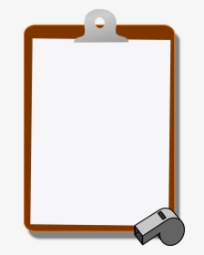 Clipboard And Whistle Clip Art, HD Png Download, Transparent PNG