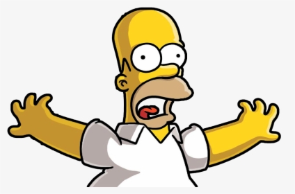 Now You Can Download Simpsons In Png - Homer Simpson Transparent Background, Png Download, Transparent PNG