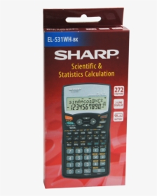 Sharp El 531wh Book Scientific Calculator - Sharp El 531whb Scientific Calculator, HD Png Download, Transparent PNG