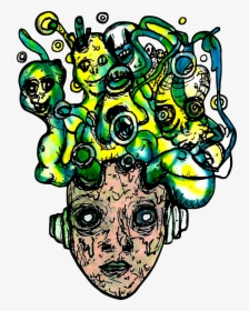 Psychedelic Trippy Art Tumblr Creepy Png Psychedelic - Psychedelic Png, Transparent Png, Transparent PNG