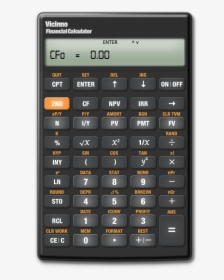 Virtual Financial Calculator, HD Png Download, Transparent PNG