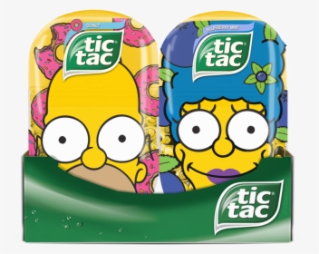 Tray Option1 Homer Marge - Tic Tac, HD Png Download, Transparent PNG