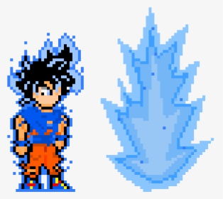 Ultra Instinct Png - Ultra Instinct Goku Sprite Gif, Transparent Png, Transparent PNG