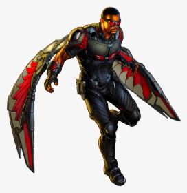 Image Library Download Falcon Transparent Marvel Hero - Falcon Marvel Comics, HD Png Download, Transparent PNG