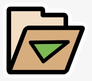 This Free Icons Png Design Of Primary Folder Download - Open File Icon Png, Transparent Png, Transparent PNG