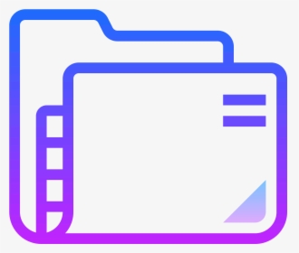 The Open Folder Icon For Pc - Folder Icon Png Hd, Transparent Png, Transparent PNG