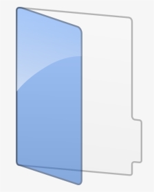 Free Vector Folder Icon - Folder Icon Blue Sky, HD Png Download, Transparent PNG