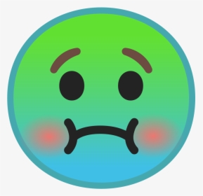 Noto Emoji Oreo 1f922 - Grossed Out Emoji, HD Png Download, Transparent PNG