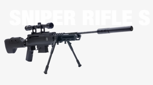 Sniper Rifle S - Pellet Guns With Scope, HD Png Download, Transparent PNG