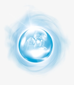 Glowing Orb Png - Glowing Blue Orb Transparent, Png Download, Transparent PNG