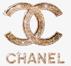 #chanel #logo #gold - Gold Chanel Logo Transparent, HD Png Download ...