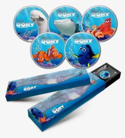 Disney Pixar Finding Dory Set Of 5 Coins, HD Png Download, Transparent PNG