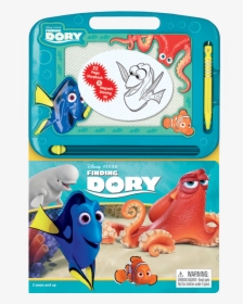 Finding Dory 22 Page Storybook And Magnetic Drawing, HD Png Download, Transparent PNG