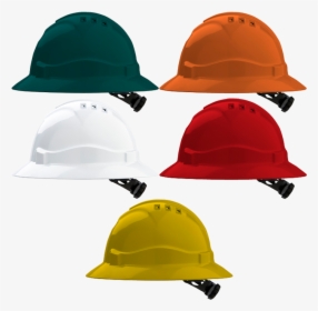 Pro Full Brim V6 Vented Hard Hat - Full Brim Hard Hats Nz, HD Png Download, Transparent PNG