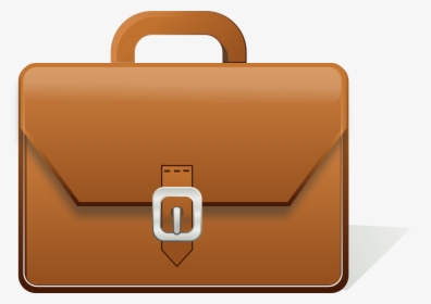 Briefcase, Office, Suitcase, Case, Trunk, Bag, Leather - Briefcase Clipart, HD Png Download, Transparent PNG