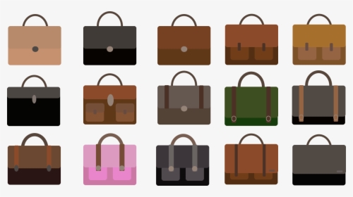 Briefcase Icons - Handbag, HD Png Download, Transparent PNG
