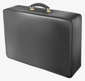 Luggage Clipart Briefcase - Black Suitcase Png, Transparent Png, Transparent PNG