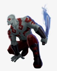 Guardians Of The Galaxy - Marvel Guardians Of The Galaxy Drax, HD Png Download, Transparent PNG