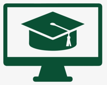 Transparent Certificate Icon Png - Silhouette Graduation Cap Png, Png Download, Transparent PNG