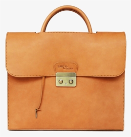 กระเป๋าเอกสาร Develop Briefcase Tan Genuine Leather - Briefcase, HD Png Download, Transparent PNG