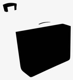 Black Briefcase Svg Clip Arts - Monochrome, HD Png Download, Transparent PNG