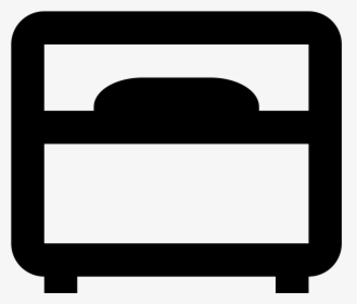 The Icon Single Bed Is Two Rectangles Sitting On Top, HD Png Download, Transparent PNG