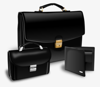 Briefcase, Purse, Suitcase, Portfolio, Attache Case - Suitcase Purse, HD Png Download, Transparent PNG