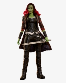 Fictional Figure,costume Design,woman Warrior - Gamora Hot Toys, HD Png Download, Transparent PNG