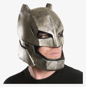 Adult Armoured Batman Full Mask - Batman Mask, HD Png Download, Transparent PNG
