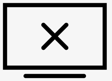 Tv Off Icon , Png Download - Icon Tv On Off, Transparent Png, Transparent PNG