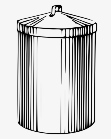 Transparent Trash Can Png - Waste Container, Png Download, Transparent PNG