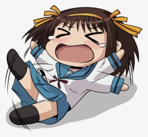 Anime Girl Screaming Drawing