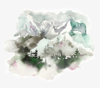 This Graphics Is Creative Majestic Ink Painting Transparent - Ink Painting Transparent, HD Png Download, Transparent PNG