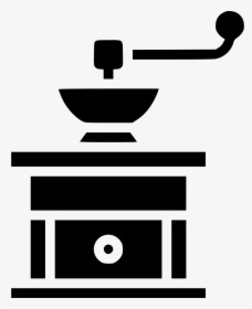 Coffee Beans Grain Mill Appliance Utility - Grain Mill Icon, HD Png Download, Transparent PNG