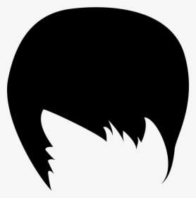 Transparent Short Hair Clipart - Male Svg Hair, HD Png Download, Transparent PNG