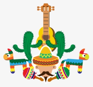 Clip Art Mexican Backgrounds - Mexican Party Png, Transparent Png, Transparent PNG