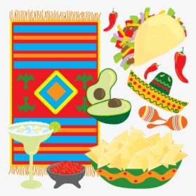 Mexican Png Download - Mexican Fiesta Party, Transparent Png, Transparent PNG