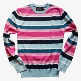 Yellow And Blue Striped Sweater Png, Transparent Png, Transparent PNG