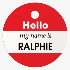 My Name Is Round Pet Id Tag  title My Name Is Round - Circle, HD Png Download, Transparent PNG