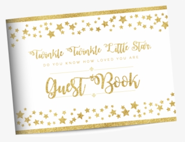 Guest Book For Baby Shower Twinkle Twinkle Little Star, HD Png Download, Transparent PNG