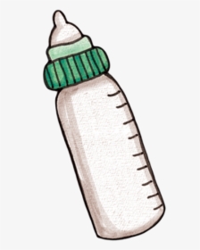 Baby Bottle Pacifier - Baby Bottle, HD Png Download, Transparent PNG