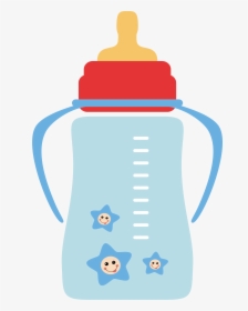 Baby Bottle Infant Milk Clip Art - Feeding Bottle Clip Art, HD Png Download, Transparent PNG