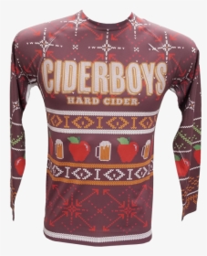 Ciderboys Ugly Sweater Long Sleeve Featured Product - Long-sleeved T-shirt, HD Png Download, Transparent PNG