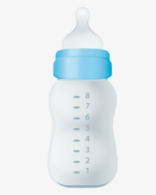 Baby Bottles Milk Plastic Bottle - Plastic Bottle, HD Png Download, Transparent PNG