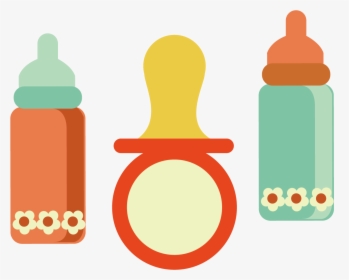 Baby Bottle Child Pacifier Infant - Tarjetas De Presentacion De Niñeras, HD Png Download, Transparent PNG
