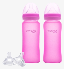 Pink Baby Bottles Png, Transparent Png, Transparent PNG
